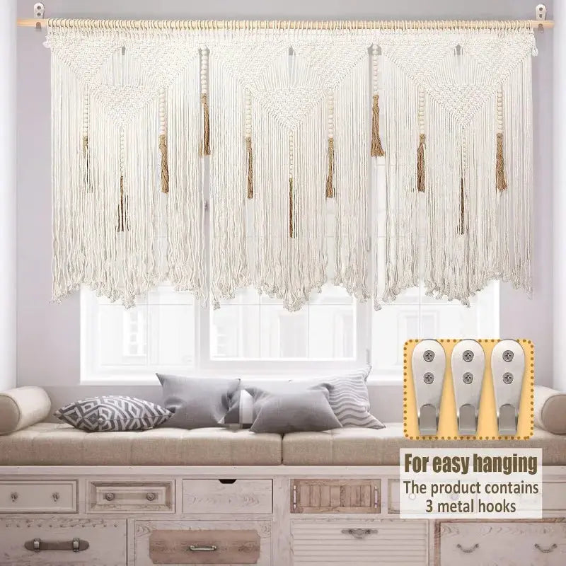 Elegant Extra Large Macrame Wall Hanger Tapestry Shop Mart Local