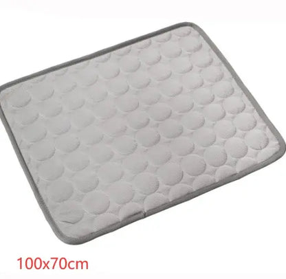 Ice Silk Cooling Pad for Pets – Summer Comfort for Dogs & Cats Pet Essentials-11
