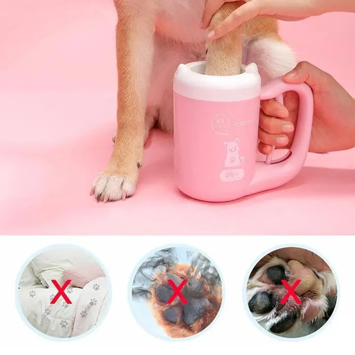 Portable Silicon Dog Paw Cleaner Cup Pet Essentials-11
