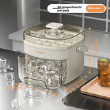 48-Cube Press Ice Tray – Easy Ice Release Tool | ShopMartLocal