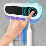 UV Toothbrush Sterilizer & Toothpaste Dispenser