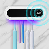 UV Toothbrush Sterilizer -  Hygienic Wall-Mounted Holder