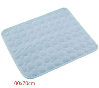 Ice Silk Cooling Pad for Pets – Summer Comfort for Dogs & Cats Pet Essentials-11