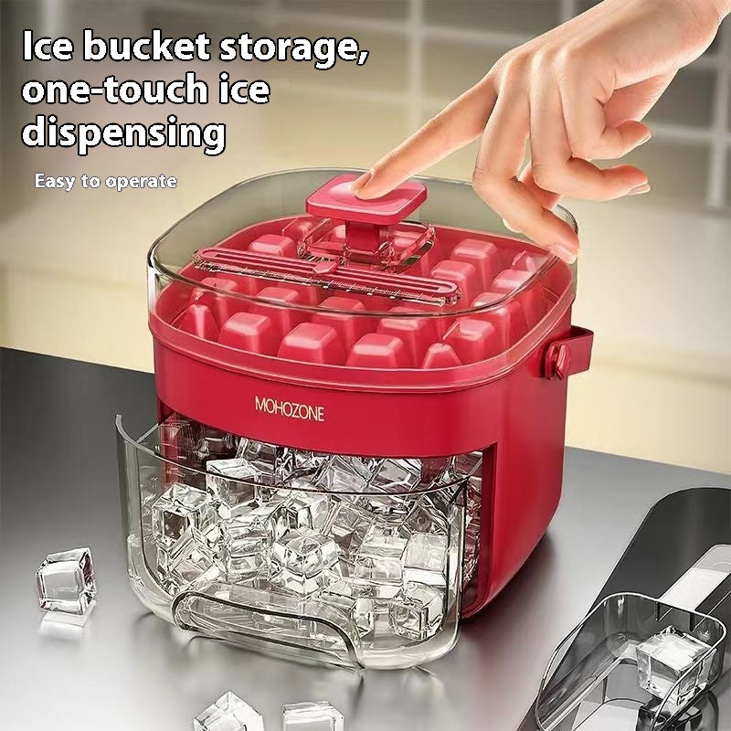 48-Cube Press Ice Tray – Easy Ice Release Tool | ShopMartLocal