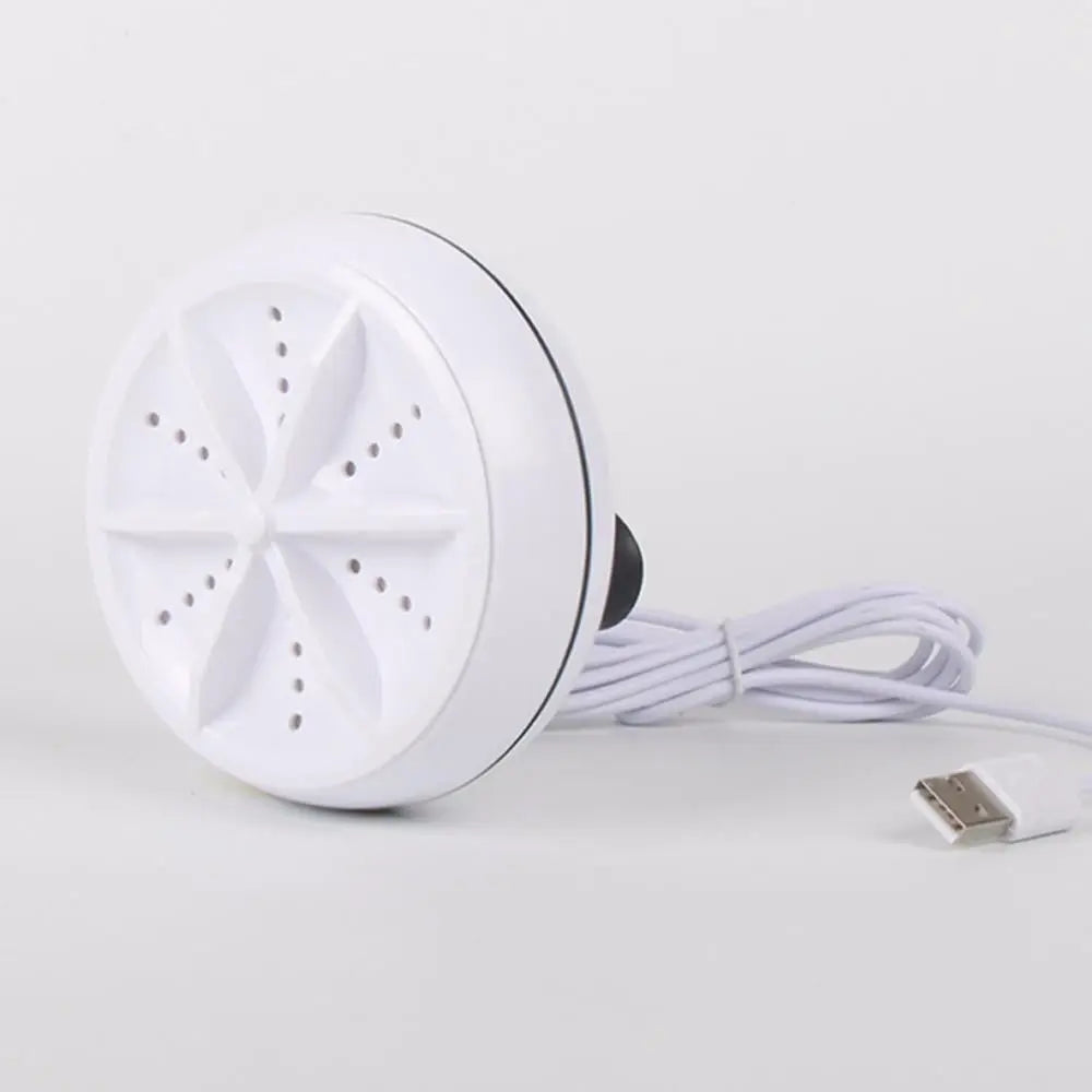 2 in 1 Portable Mini Ultrasonic Washing Machine Home Essentials-6