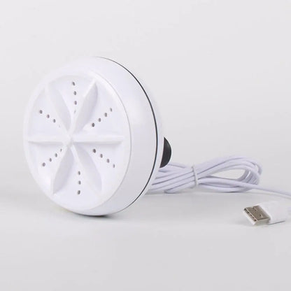 2 in 1 Portable Mini Ultrasonic Washing Machine Home Essentials-6
