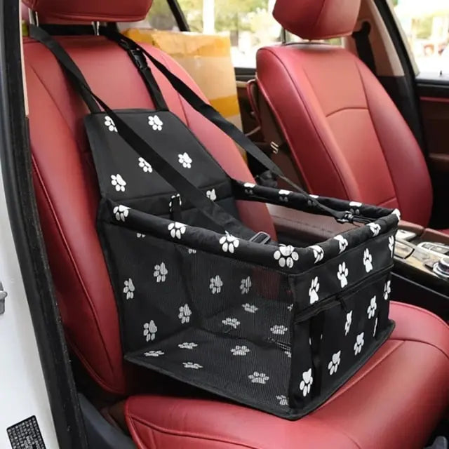 Folding Hammock Pet Car Carrier Seat Bag Pet Essentials-11