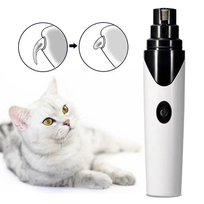 Electric Painless Pet Nail Clipper Pet Essentials-11
