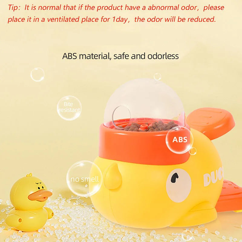 Little Yellow Duck Pet Feeder