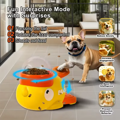 Little Yellow Duck Pet Feeder