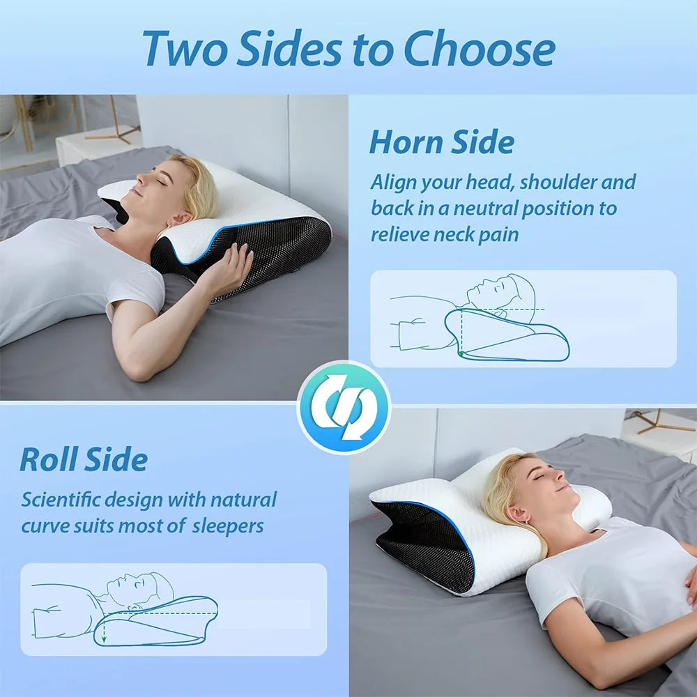 Orthopedic Neck Pain Cervical Ergonomic Pillow