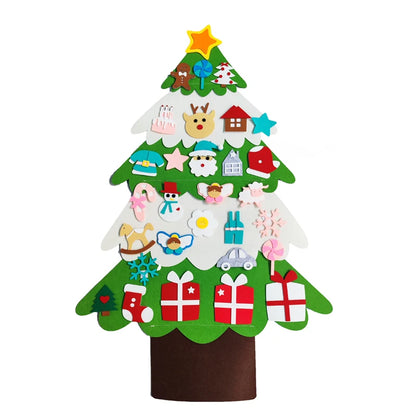 DIY Felt Christmas Tree Set