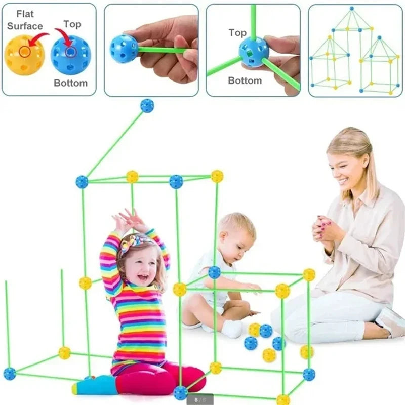 Kid’s Tent Fortress Builder
