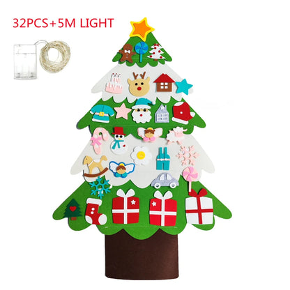 DIY Felt Christmas Tree Set