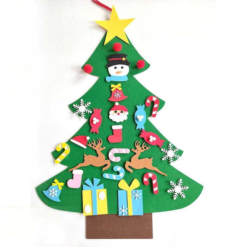 DIY Felt Christmas Tree Set