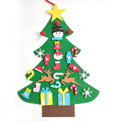 DIY Felt Christmas Tree Set