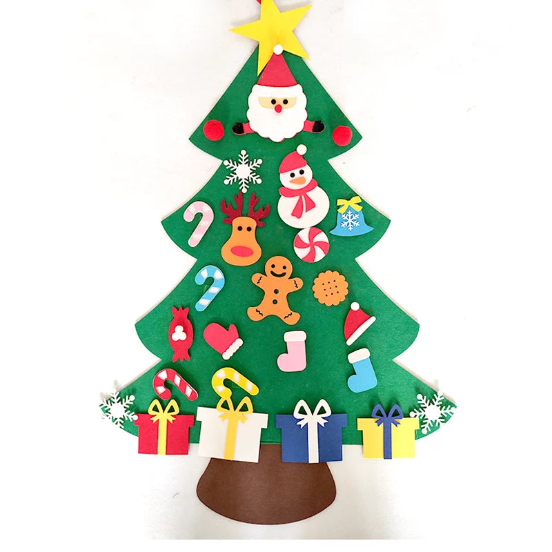 DIY Felt Christmas Tree Set