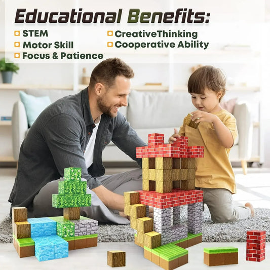 Magnetic Building Blocks