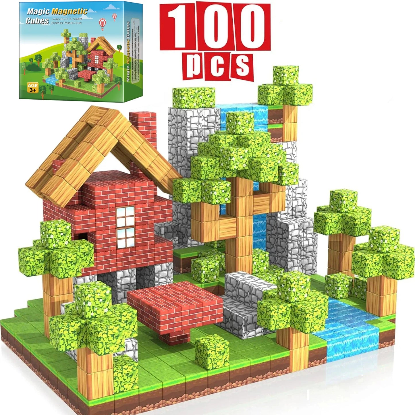 Magnetic Building Blocks