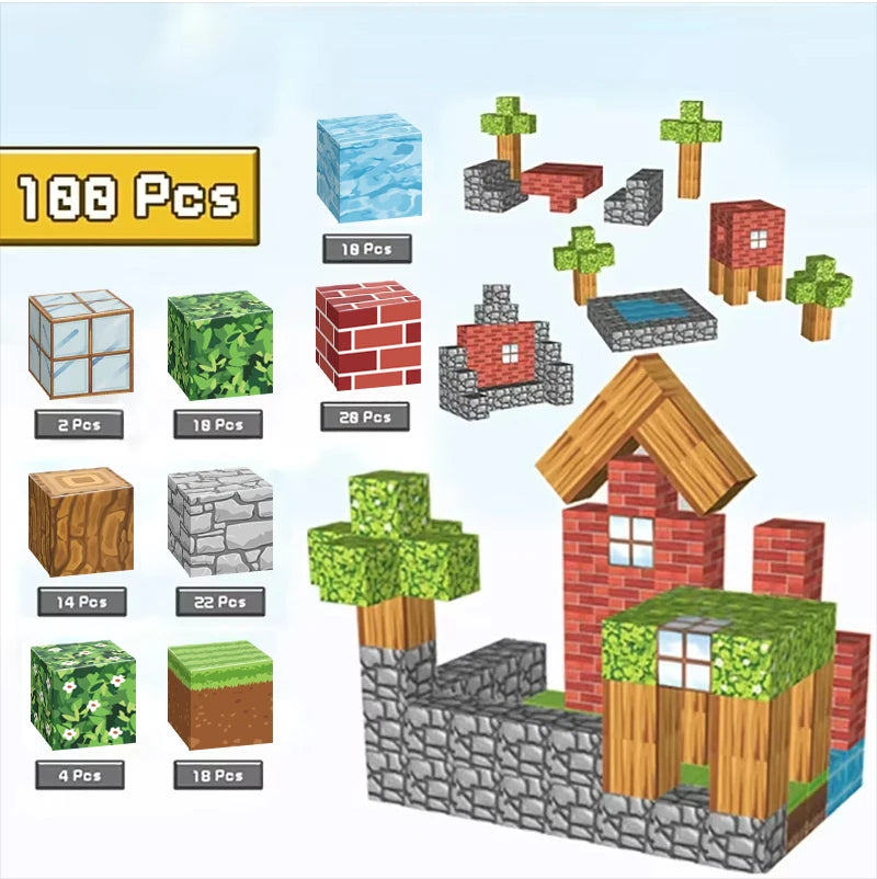 Magnetic Building Blocks