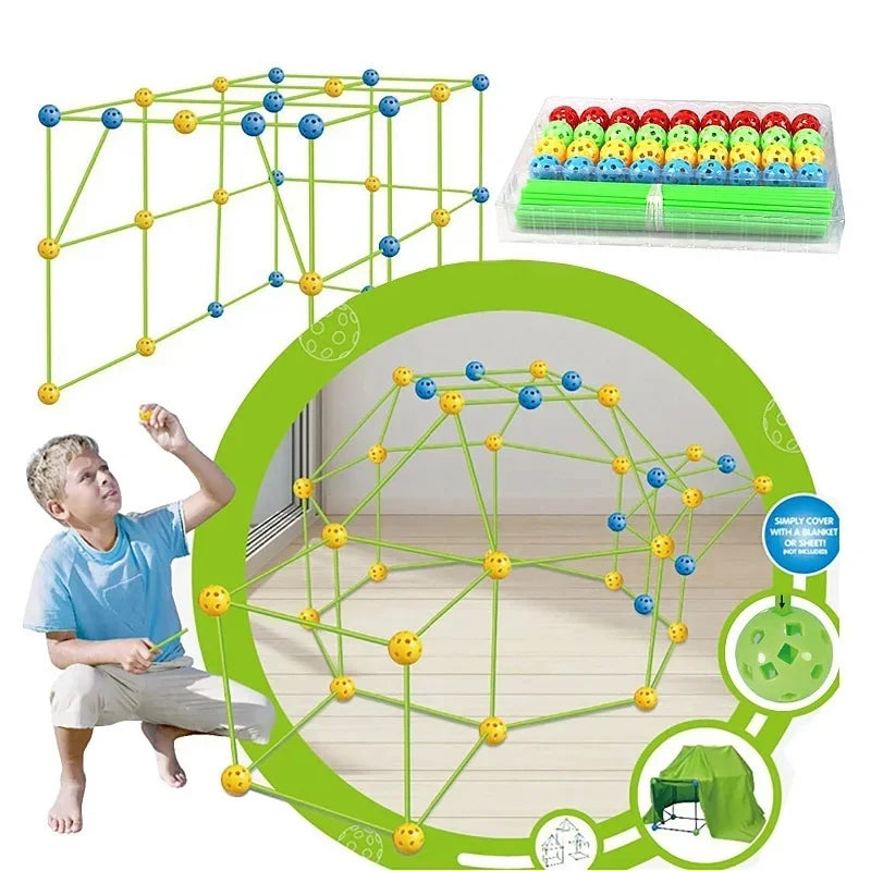 Kid’s Tent Fortress Builder