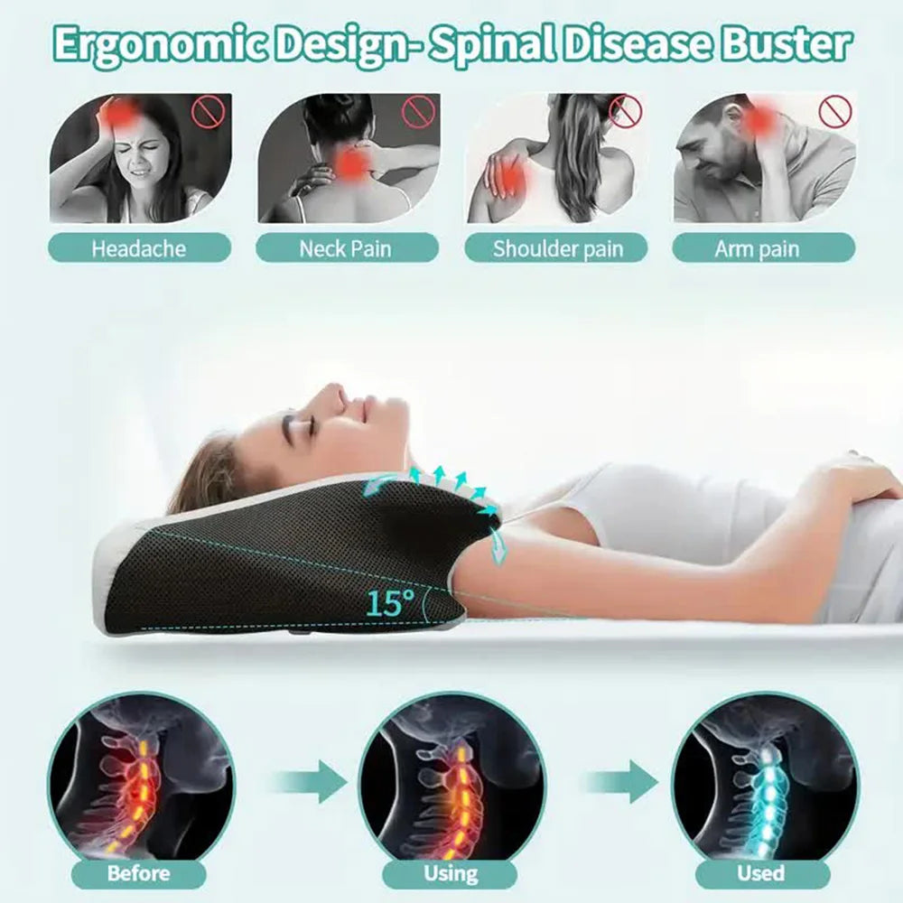 Orthopedic Neck Pain Cervical Ergonomic Pillow