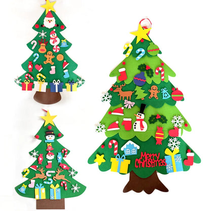 DIY Felt Christmas Tree Set