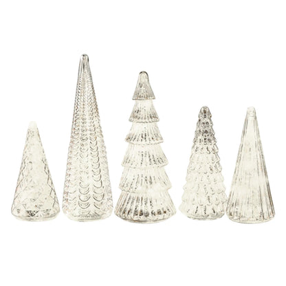 BFF Collection Set of 5 Illuminated Trees