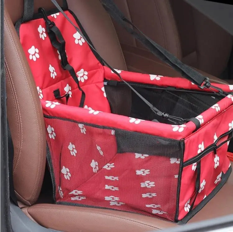 Folding Hammock Pet Car Carrier Seat Bag Pet Essentials-11