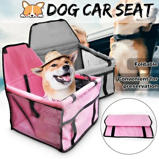 Folding Hammock Pet Car Carrier Seat Bag Pet Essentials-11