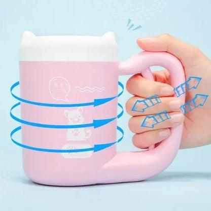 Portable Silicon Dog Paw Cleaner Cup Pet Essentials-11