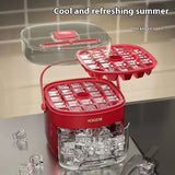 48-Cube Press Ice Tray – Easy Ice Release Tool | ShopMartLocal