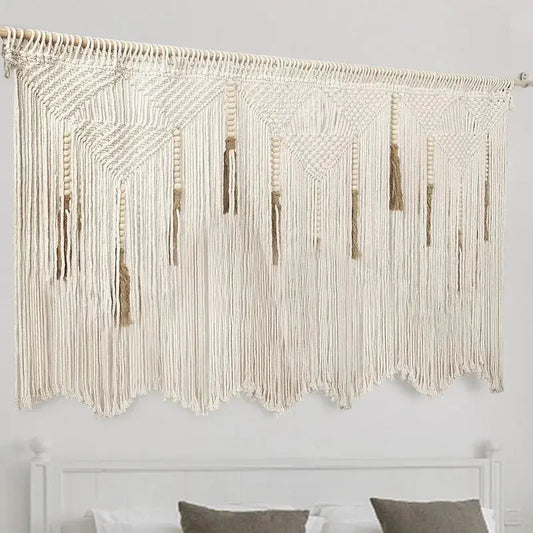 Elegant Extra Large Macrame Wall Hanger Tapestry Shop Mart Local