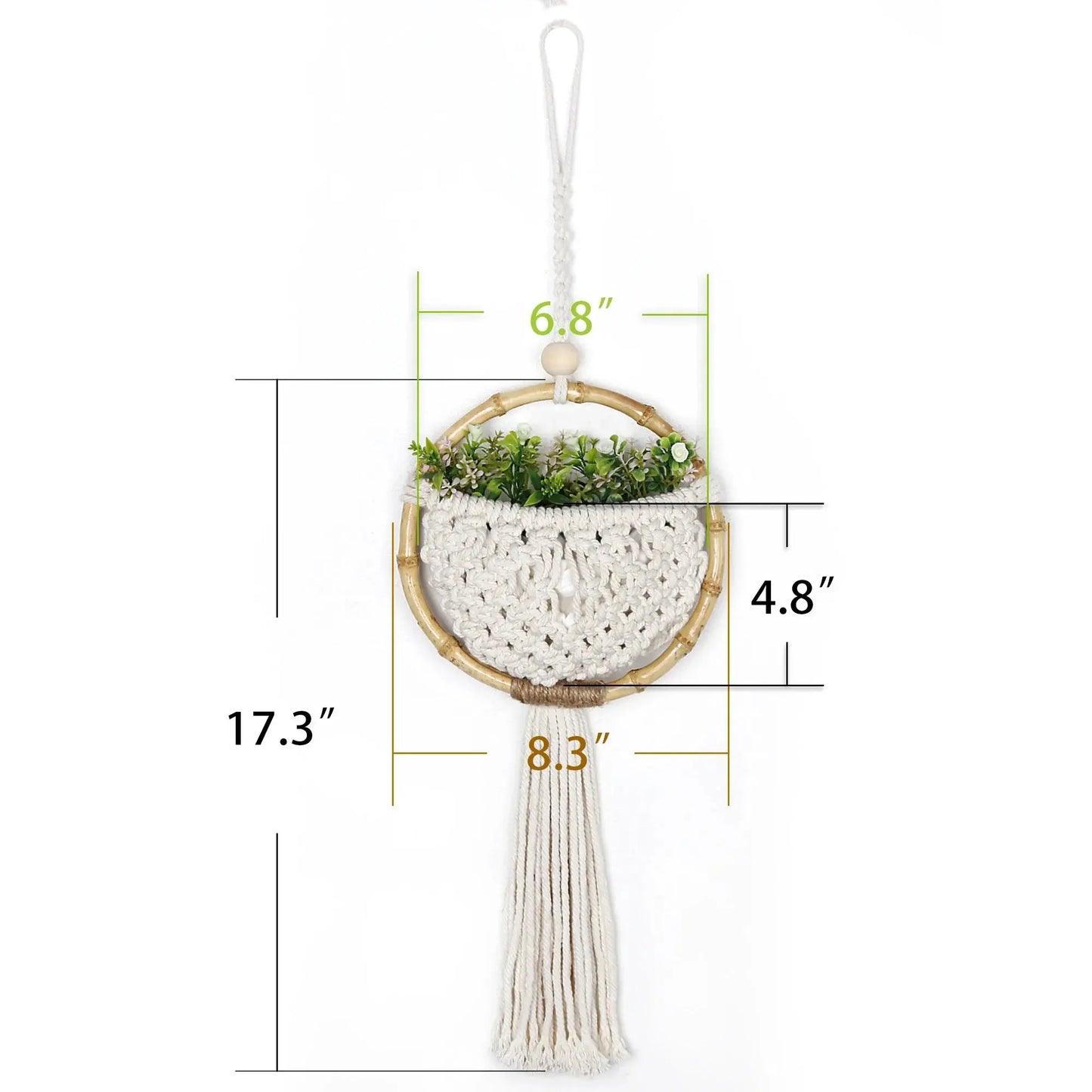 Boho Macrame Wall Plant Hanger Shop Mart Local