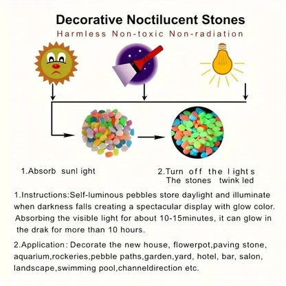 Glow Stones for Home & Garden Fitness-7