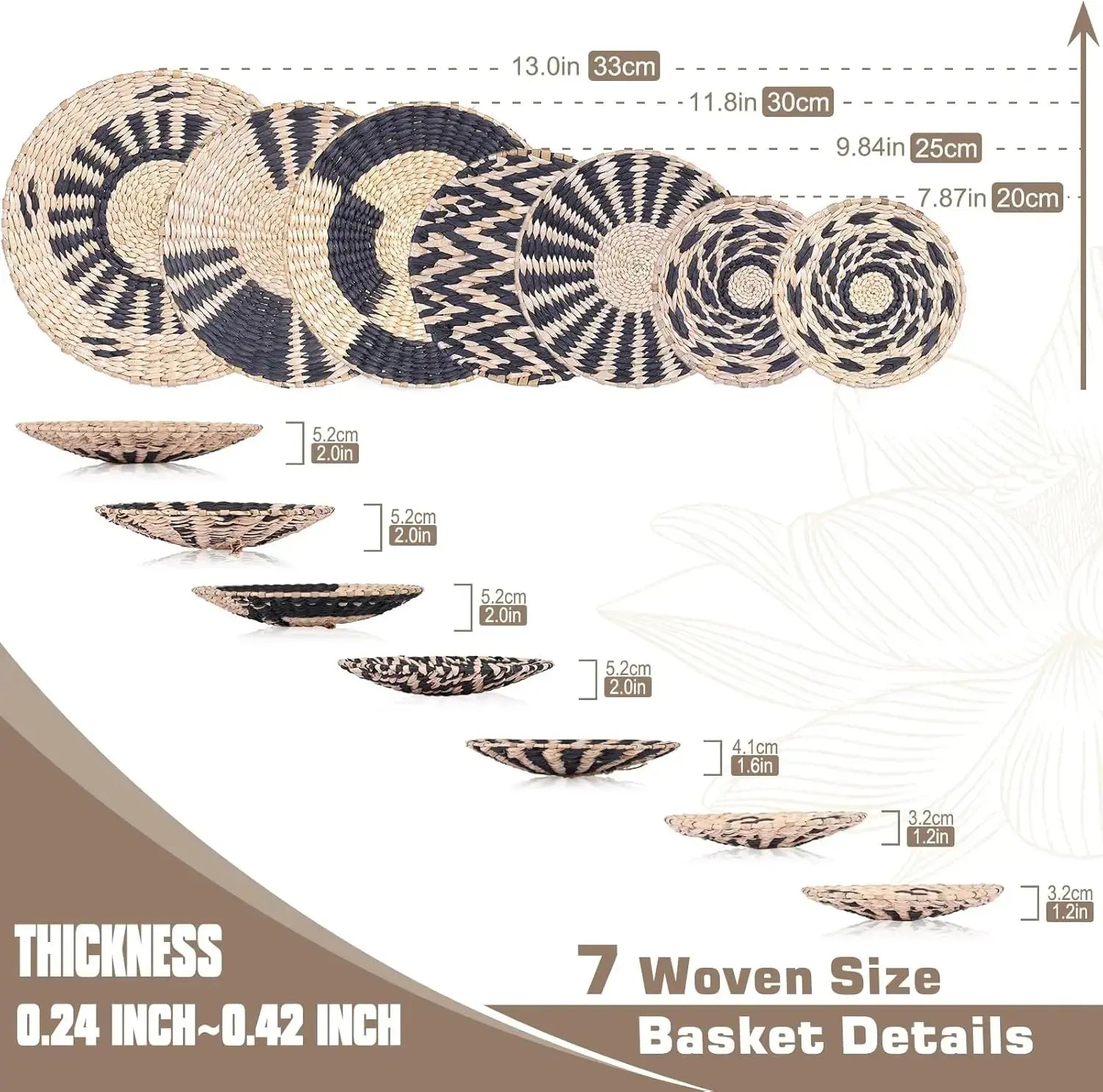 Chic Macrame Wall Basket Set Shop Mart Local
