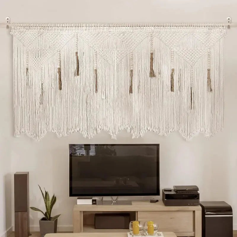 Elegant Extra Large Macrame Wall Hanger Tapestry Shop Mart Local