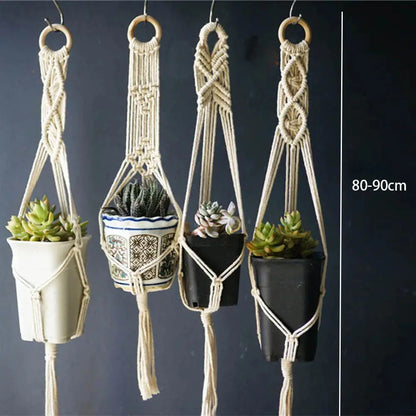 5 PCS Macrame Plant Hanger Set Shop Mart Local
