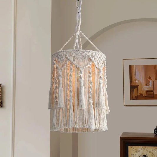 Chic Macrame Boho Glow Lamp Shop Mart Local