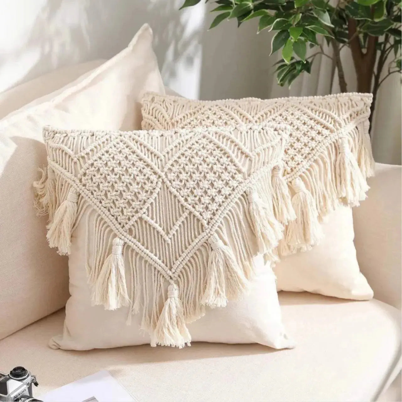 Boho Macrame Pillow Cover Shop Mart Local