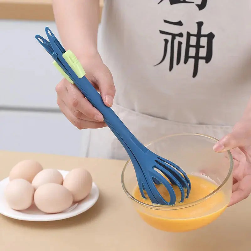Manual Egg Beater – Stainless Steel Handheld Mixer for Baking & Cooking Shop Mart Local
