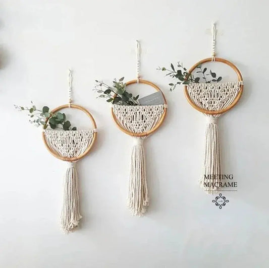 Boho Macrame Wall Plant Hanger Shop Mart Local